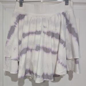 Lululemon New With Tags Court Revival HR Tie-Dye Skirt Long Size 6